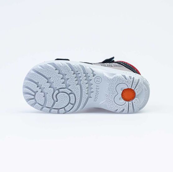 322092-22 Сандалии для мальчики син-сер-кра фото №3