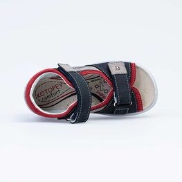 322092-22 Сандалии для мальчики син-сер-кра фото №4