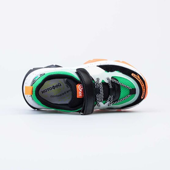 644344-71 Кроссовки для мальчики чер-цве фото №4