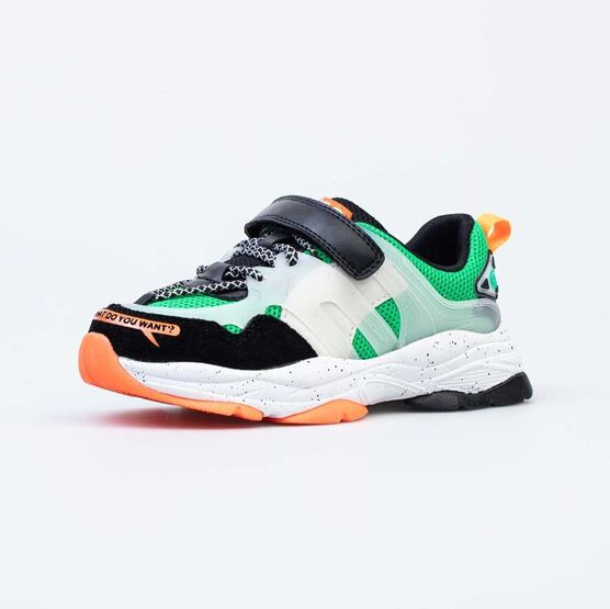 644344-71 Кроссовки для мальчики чер-цве