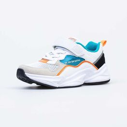 644334-12 Кроссовки для мальчики бел-цве