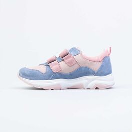 534040-22 Полуботинки для девочки гол-роз фото №2