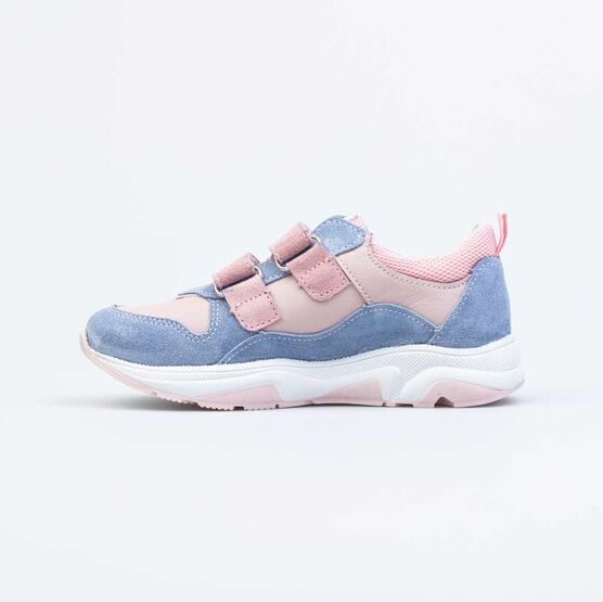 534040-22 Полуботинки для девочки гол-роз фото №2