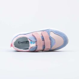 534040-22 Полуботинки для девочки гол-роз фото №4