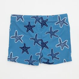 07753071-40 Детские плавки-шорты с принтом для мальчики синий фото №2