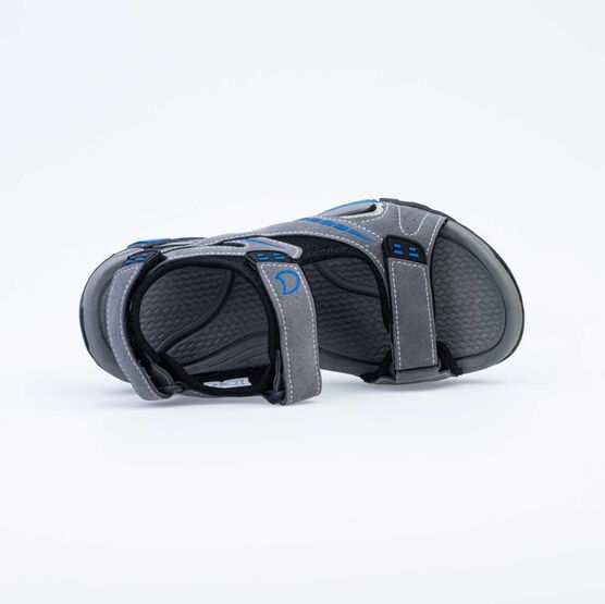 724011-11 Пляжная обувь для мальчики сер-син фото №4