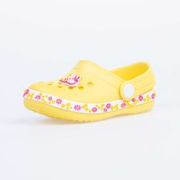 325070-01 Клоги пляжные для девочки желтый