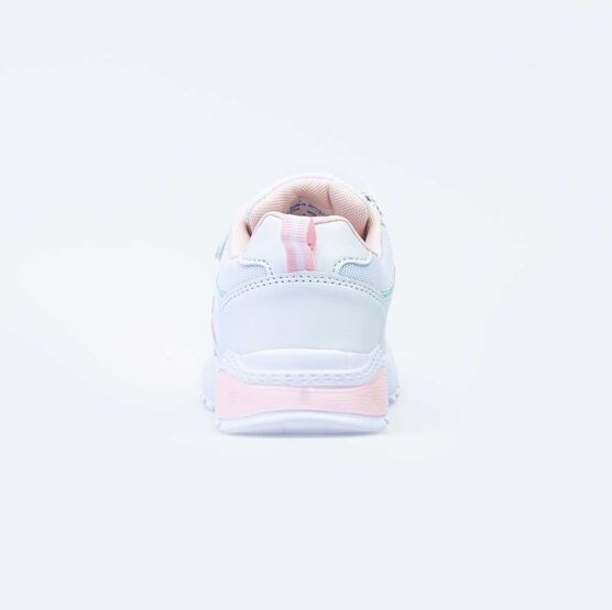 644284-72 Кроссовки с LED-подсветкой для девочки белый фото №5