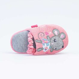 331138-11 Тапочки для девочки розовый фото №4