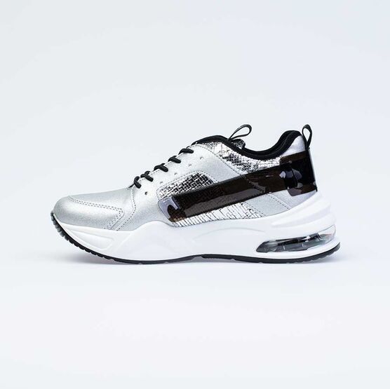 744158-71 Кроссовки для девочки серебрист. фото №2