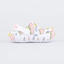 325123-02 Пляжные клоги для девочки для девочки белый фото №2