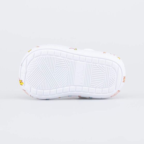 325123-02 Пляжные клоги для девочки для девочки белый фото №3