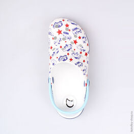 325039-01 Пляжная обувь белая для мальчики белый фото №4