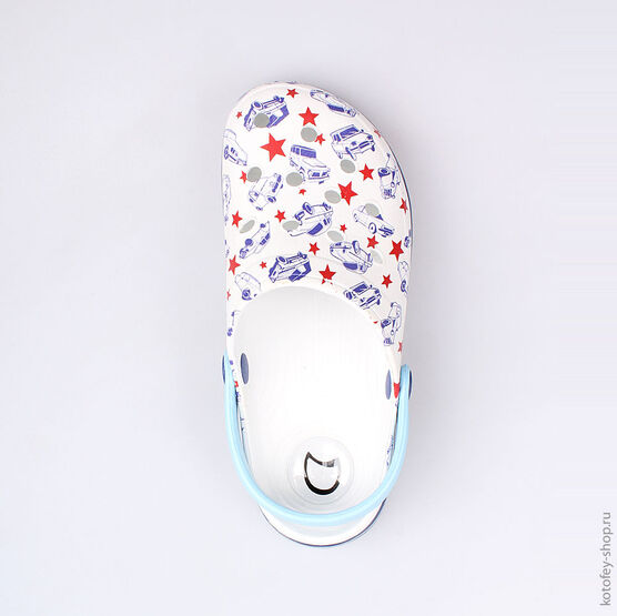 325039-01 Пляжная обувь белая для мальчики белый фото №4