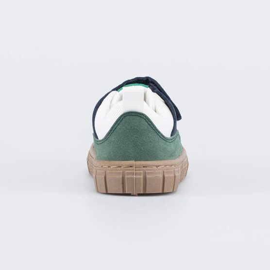 134023-11 Кеды в сеточку для мальчика для мальчики белый + синий фото №5