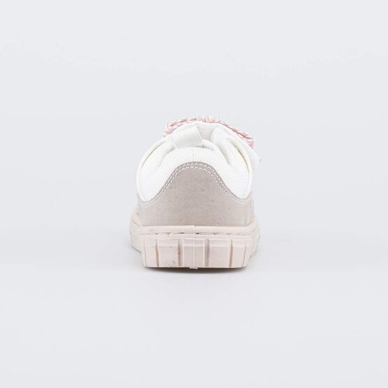 134024-11 Кеды в сеточку для девочки для девочки бежевый фото №5