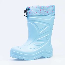 565005-18 Резиновые сапоги для девочки голубой