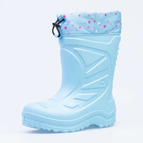 565005-18 Резиновые сапоги для девочки голубой