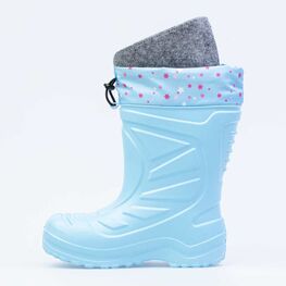 565005-18 Резиновые сапоги для девочки голубой фото №2