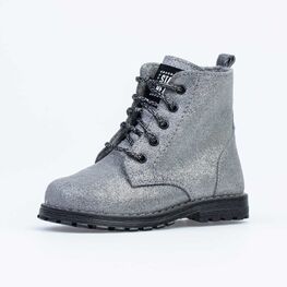 352285-31 Ботинки для девочки серебрист.