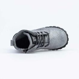 352285-31 Ботинки для девочки серебрист. фото №4