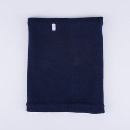 07712118-20 Шерстяной вязаный снуд темно-синий для мальчики темно-синий фото №2