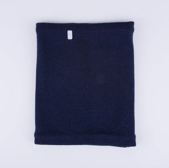 07712118-20 Шерстяной вязаный снуд темно-синий для мальчики темно-синий фото №2