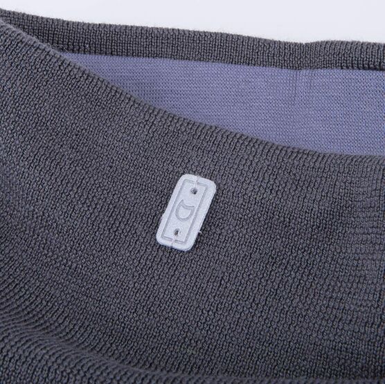 07712118-21 Шерстяной вязаный снуд темно-серый для мальчики темно-серый фото №3