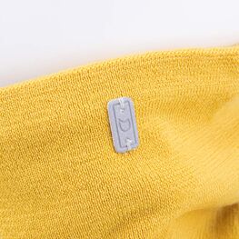 07712120-20 Шерстяной вязаный снуд горчичный для мальчики горчичный фото №2