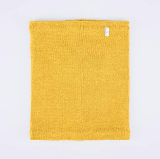 07712120-20 Шерстяной вязаный снуд горчичный для мальчики горчичный фото №3