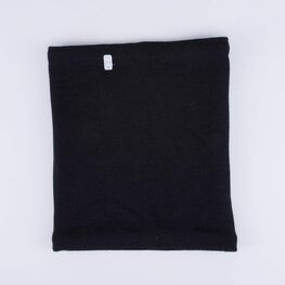 07712123-20 Шерстяной вязаный снуд черный для мальчики черный фото №2