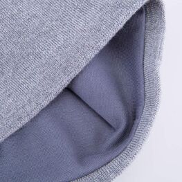 07712126-20 Шерстяной вязаный снуд серый для мальчики серый фото №4