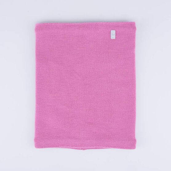 07812113-20 Шерстяной вязаный снуд розовый для девочки розовый фото №2