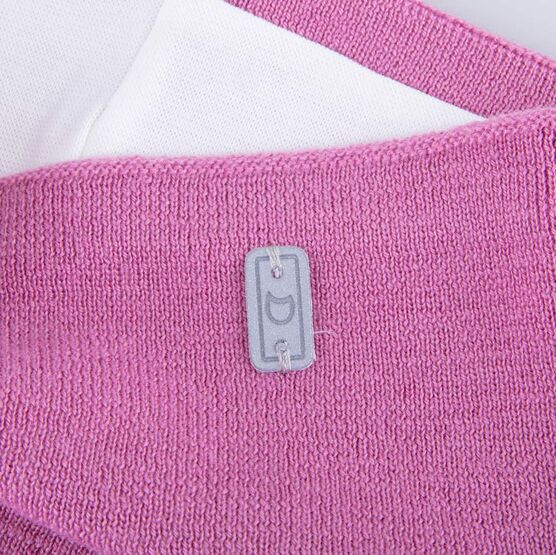 07812113-20 Шерстяной вязаный снуд розовый для девочки розовый фото №3