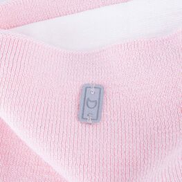 07812114-20 Шерстяной вязаный снуд светло-розовый для девочки светло-розовый фото №3