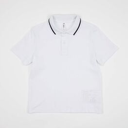 07701007-60 Футболка-поло с коротким рукавом белый для мальчики белый