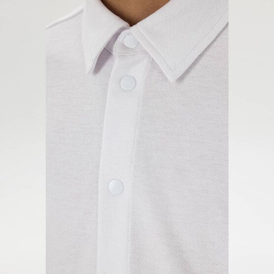 07703014-60 Белая рубашка с длинным рукавом для мальчика для мальчики белый фото №4