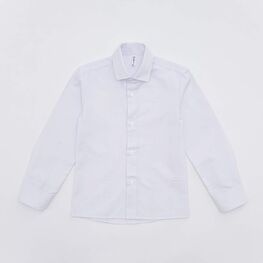 07703015-60 Рубашка-сорочка с длинным рукавом для мальчика для мальчики белый