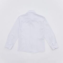 07703015-60 Рубашка-сорочка с длинным рукавом для мальчика для мальчики белый фото №2
