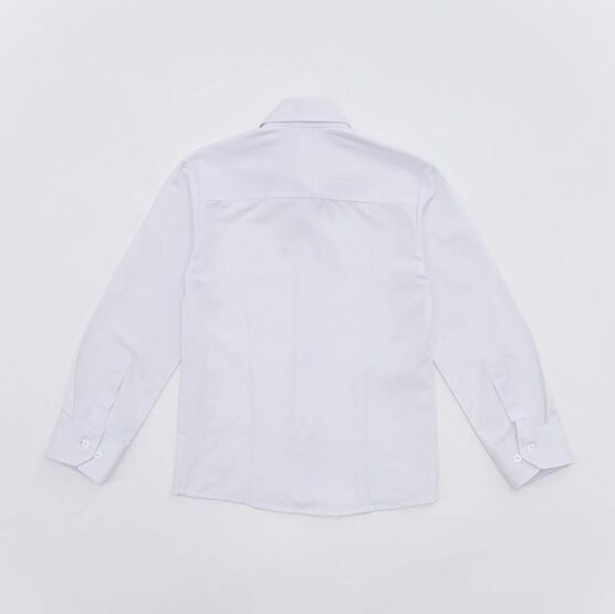07703015-60 Рубашка-сорочка с длинным рукавом для мальчика для мальчики белый фото №2