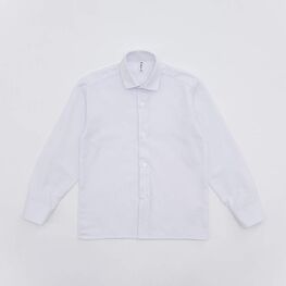 07703016-60 Рубашка-сорочка с длинным рукавом для мальчика для мальчики белый