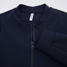 07708007-60 Бомбер для мальчика темно-синий для мальчики темно-синий фото №3