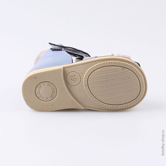 022085-22 Туфли летние для девочки сиреневый фото №3