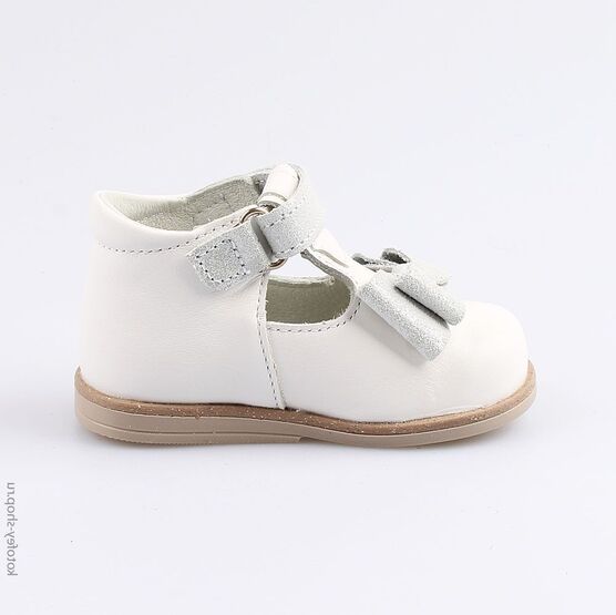 032089-21 Туфли для девочки белый фото №2
