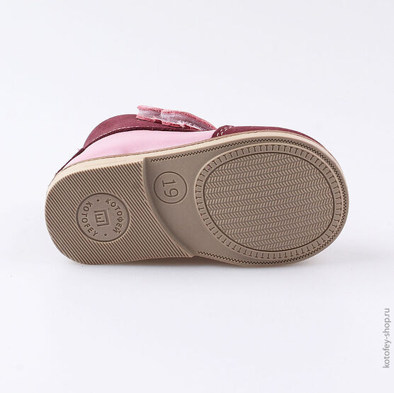 052120-22 Ботинки для девочки роз-бор фото №3