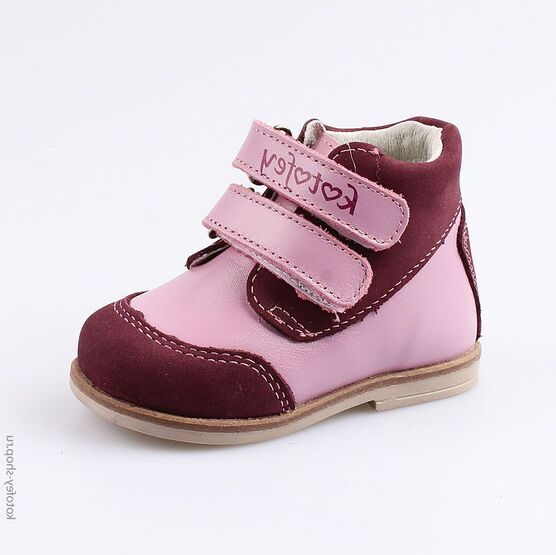 052120-22 Ботинки для девочки роз-бор