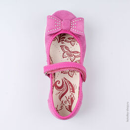 432119-76 Туфли для девочки фуксия фото №4