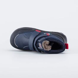 452133-54 Детские зимние ботинки 1936 для мальчики синий + красный фото №4