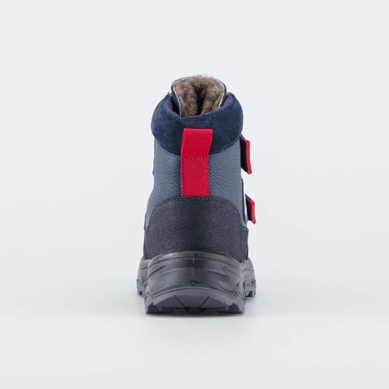 452133-54 Детские зимние ботинки 1936 для мальчики синий + красный фото №5