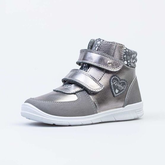 552222-31 Ботинки для девочки серебрист.